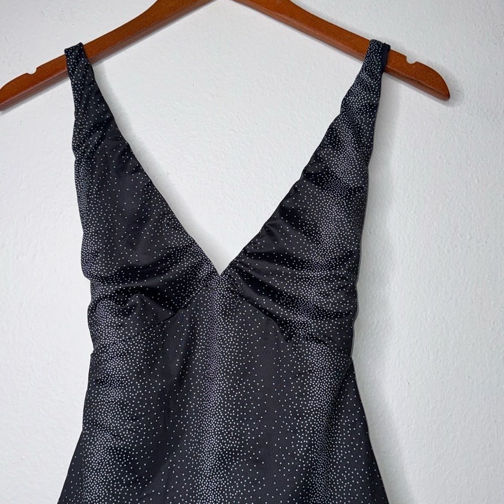 Tavik DREW Womens Size XS One Piece Swimsuit in Black Percy Dot - Picture 4 of 7